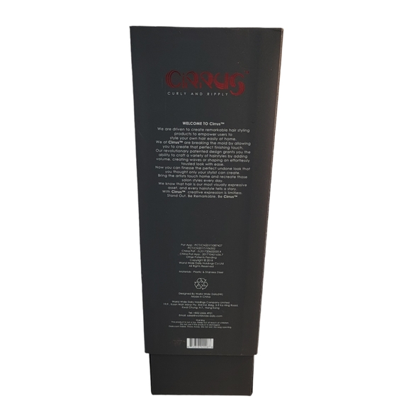 Cirrus Curly And Ripply Heat Free Anti-Static Manual Volumizing Hair Tool NIP - Picture 4 of 17